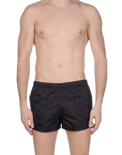 prada mens swim trunks|men's designer swim briefs.